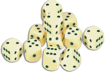 Game dice set of 50 pieces 06410