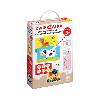 CZUCZU Animals - Creative Games + Erasable Pen 73555