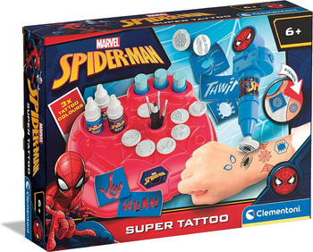 Clementoni Super Tatoo Tatouages ​​Marvel SpiderMan 18725