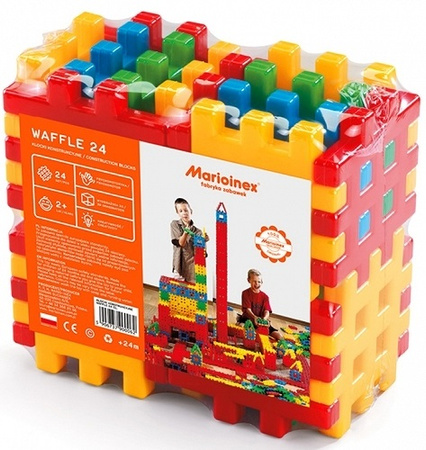 MARIOINEX Blocs de construction pour enfants Cube 24 00062