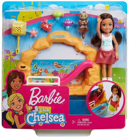 Barbie Chelsea aquarium set with GHV75 doll