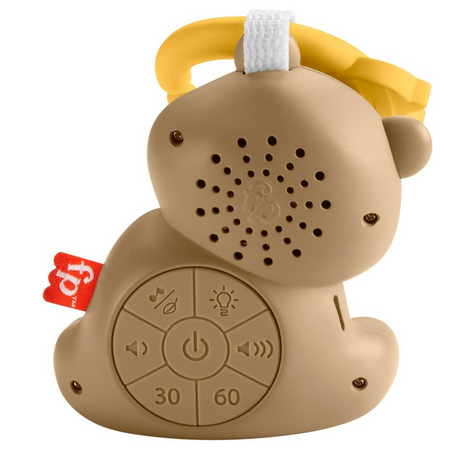 MATTEL Fisher-Price Ours en peluche apaisant avec musique/lumière HRB18