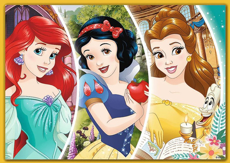 4in1 puzzle Disney Princesses 34385