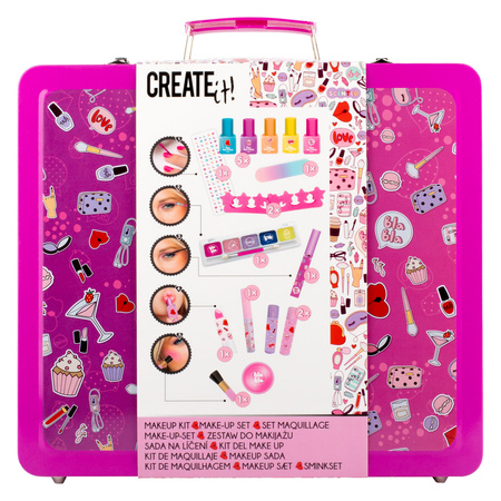 CREATE IT! make-up set in a metal case 84512