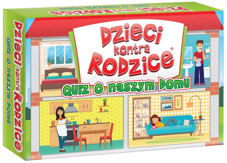 KANGURO Game Children vs. parents - Quiz about our house 71403