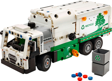 LEGO TECHNIC MackLR Le camion à ordures électrique 42167 - Ensemble de briques