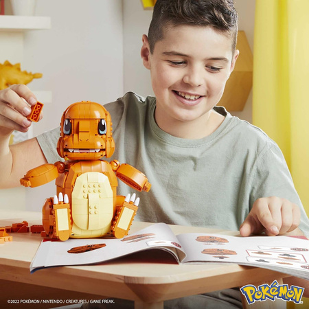 MATTEL MEGA CONSTRUCTION Pokemon Charmander Buildable HHL13