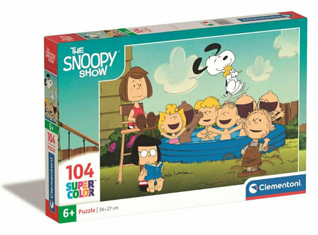 Clementoni 104 SuperKolor Peanuts puzzle 27266