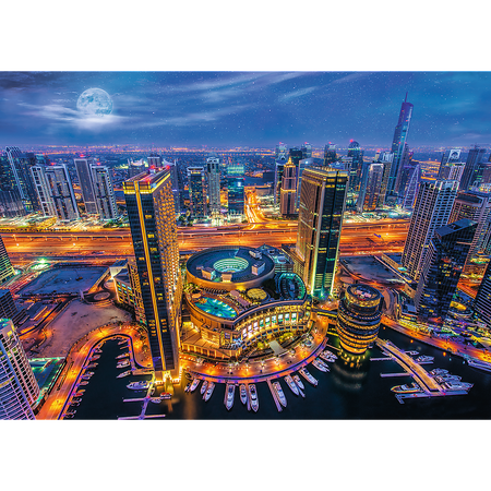 TREFL Puzzle 2000 pièces Lumières de Dubaï 27094