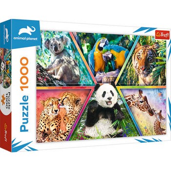 TREFL Puzzle 1000 pièces - Le Règne Animal 10672