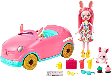 Enchantimals Bunny Car Jouet Véhicule HCF85