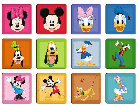 Puzzle 2en1 + Mémos Disney Heroes 93344