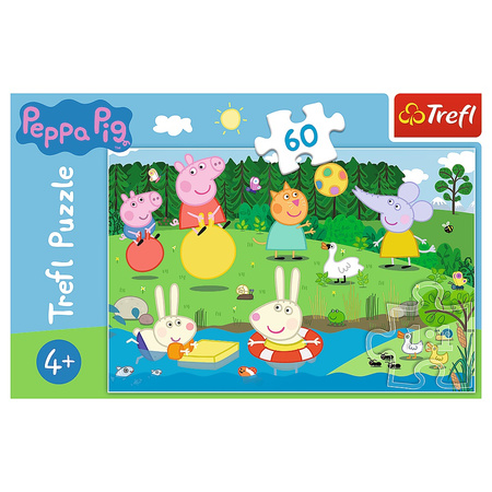 Puzzle 60 pieces Peppa Pig Holiday fun 17326