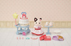 SYLVANIAN set Fête d'anniversaire + figurine 05646