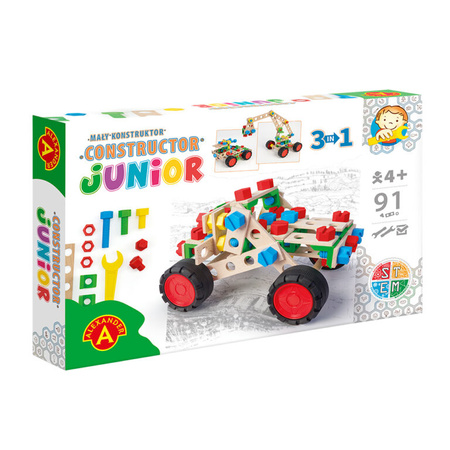 ALEXANDER Mały Konstruktor Junior 3x1 Off Road Vehicle 28218