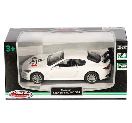 DAFFI Model MSZ 1:43 Maserati GranTurismo MC GT4 White M-308 33082