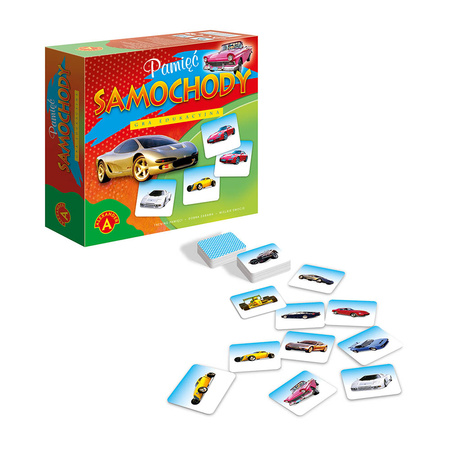 Educational game Memory cars 05769