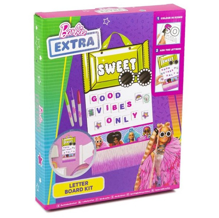 Barbie Extra letter board 99-0064