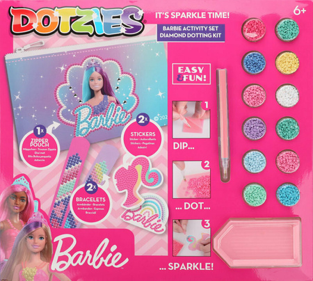 DANTE Diamond Dotz Barbie Ensemble créatif 28699