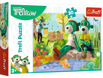 30-piece puzzle Trefliki nad pond 18265