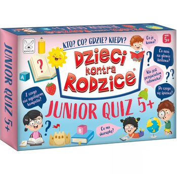 Quiz game for children "Children vs. parents Junior" 5+ 75543