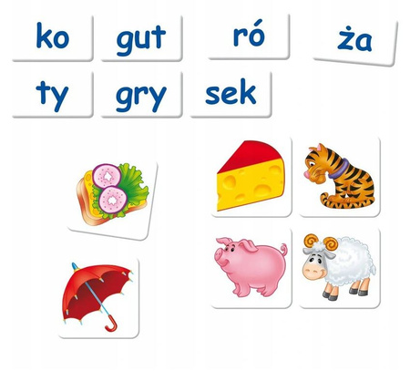 Syllabes - Puzzle éducatif pour enfants 07516