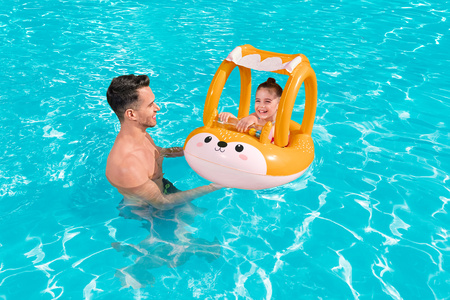 BESTWAY Bateau pour enfants avec toit 94x66 cm B34168