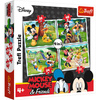 Puzzle 4 en 1 amusant dans le parc 34261
