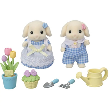 SYLVANIAN floral set with rabbits Flora 05736