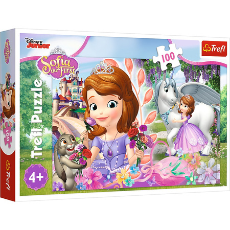 Puzzle 100 Au Royaume des Aventures Disney 16344