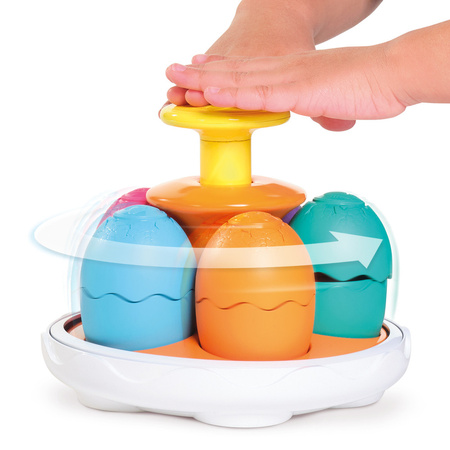 Dinosaur egg carousel E73252