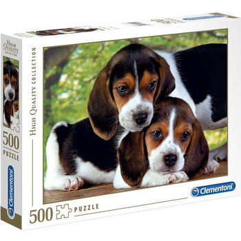 Clementoni puzzle 500 Psy 30289