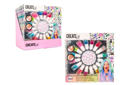 CreateIt! Mega set of nail polishes 16 pcs 84145