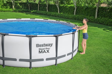 Bâche Solaire Piscine Bestway 549cm B58173 18687 - Protection Eau et Chaleur