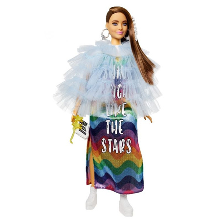 Poupée Barbie Extra Moda Les Étoiles GYJ78