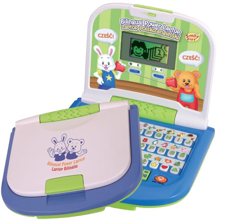 Smily Play ordinateur portable bilingue 008030 08464 - jouet éducatif pour enfants