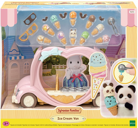 SYLVANIAN Happy Ice Cream Car 05651