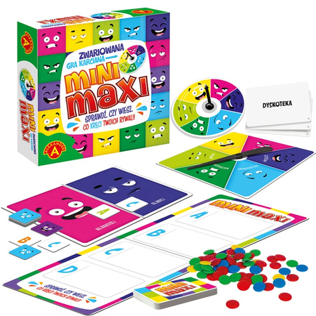 Jeu de cartes Mini Maxi Crazy 22773