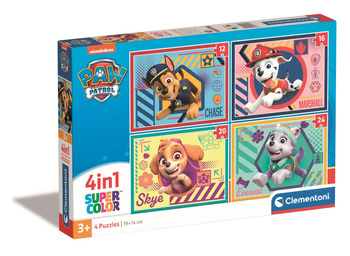 Clementoni 4in1 puzzle Paw Patrol 21526