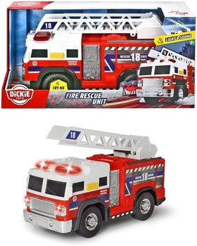 SIMBA Dickie camion de pompiers 30cm lumineux/son 330-6016