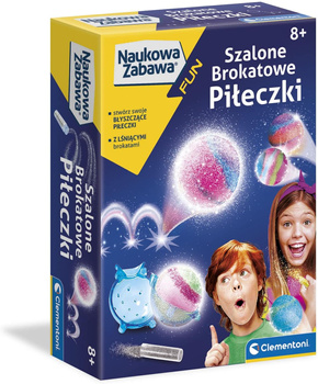 Clementoni Scientific Fun - Crazy Glitter Balls 50702