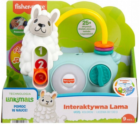 Interactive llama for learning colors and counting HNM86