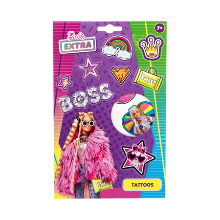 RMS Barbie Tatouages ​​supplémentaires pour enfants 90-0039 11184