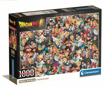 Puzzle Clementoni 1000 Compact Anime DragonBall 39918