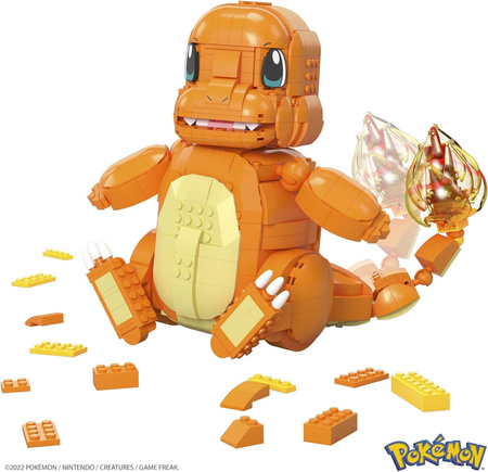 MATTEL MEGA CONSTRUCTION Pokemon Charmander Buildable HHL13