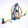 Piste de course à triple boucle Hot Wheels Action HMX37