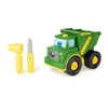 John Deere Build Johnny Dump Truck + Screwdriver 43373