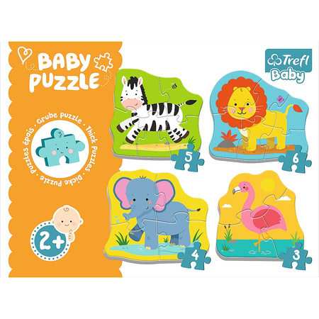 Puzzle Baby Classic Animals on Safari 36073