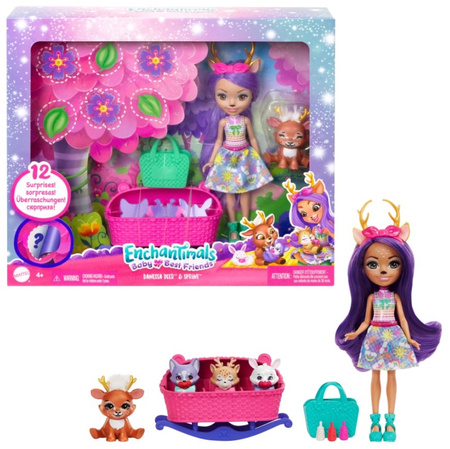 MATTEL ENCHANTIMALS Bébé Meilleur Ami Bree Bunny HLK83 HLK85