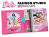 Barbie Sketchbook Fashion Studio Style Icon 12839 – Ensemble de création de mode